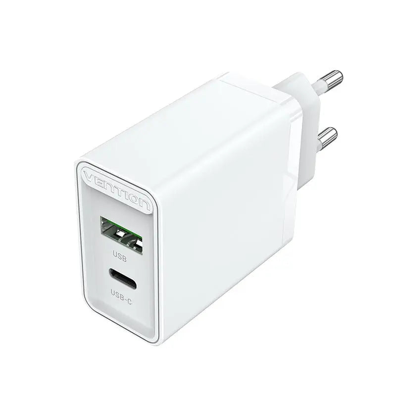 Vention 2-Port USB(A+C) Wall Charger (18W/20W) EU-Plug - Vention