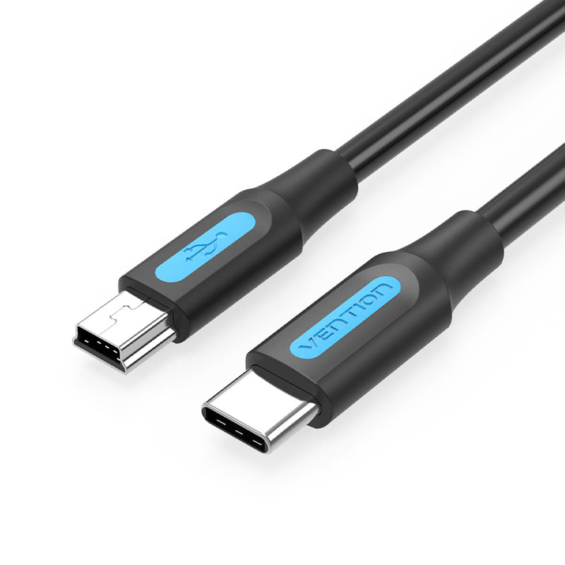 <tc>Vention</tc> USB 2.0 C-Stecker auf Mini-B-Stecker 2A-Kabel