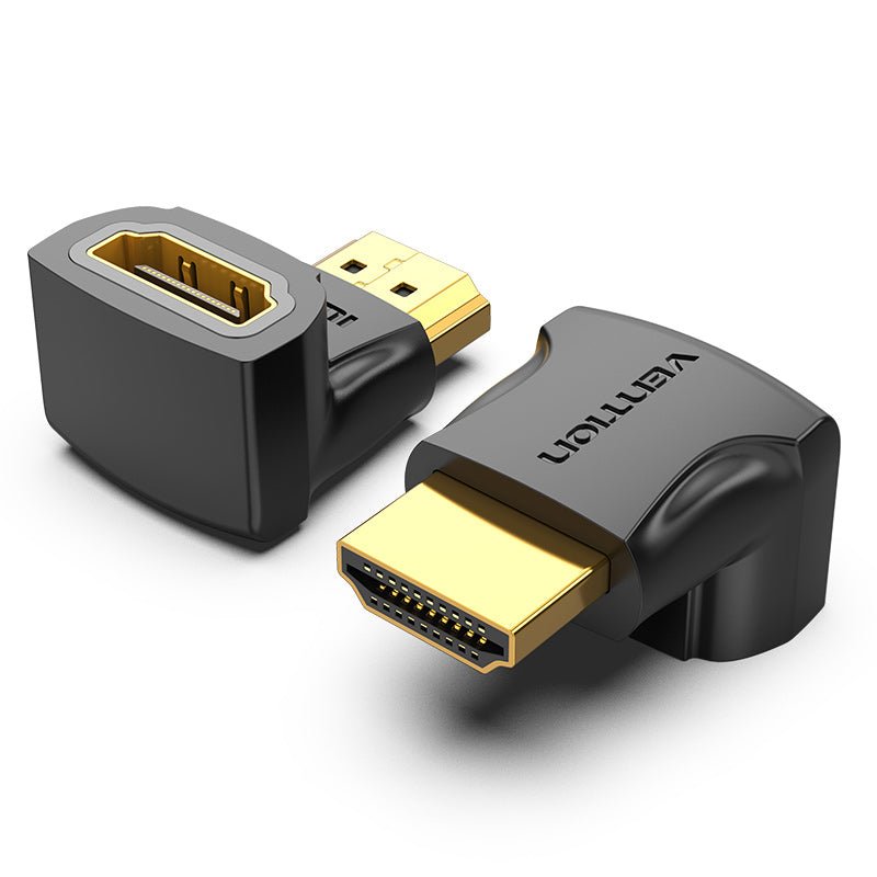 Vention HDMI™ 90 Degree Male to Female Adapter Black - Vention