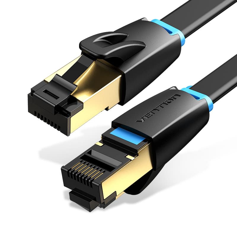 <tc>Vention</tc> Cable de conexión Ethernet plano Cat8