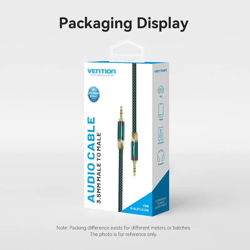 Vention 3.5mm Male to Male Audio Cable - Vention