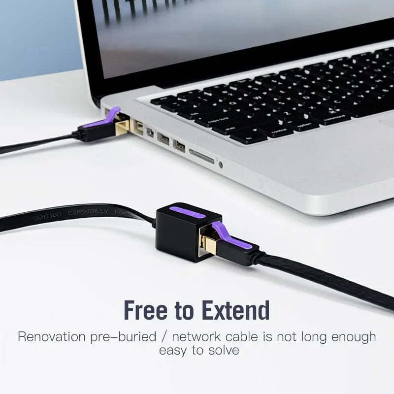 Vention Flat Cat7 Ethernet Extension Cable - Vention
