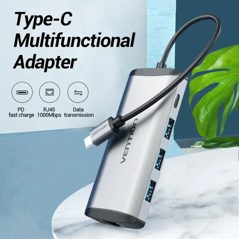 Vention 5-in-1 USB-C Hub - Vention