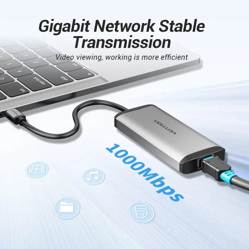 Vention 5-in-1 USB-C Hub - Vention