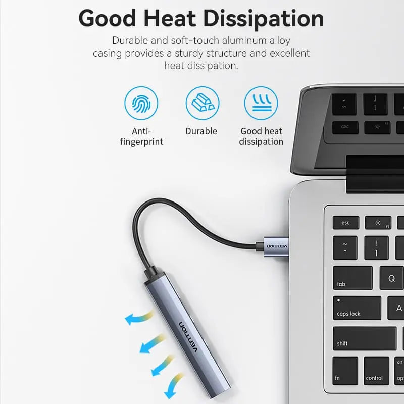 Vention 4-in-1 USB 3.0 Mini Hub - Vention