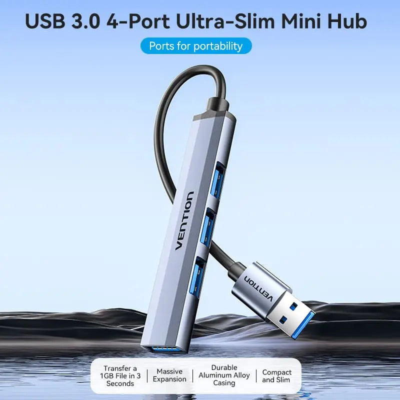 Vention 4-in-1 USB 3.0 Mini Hub - Vention