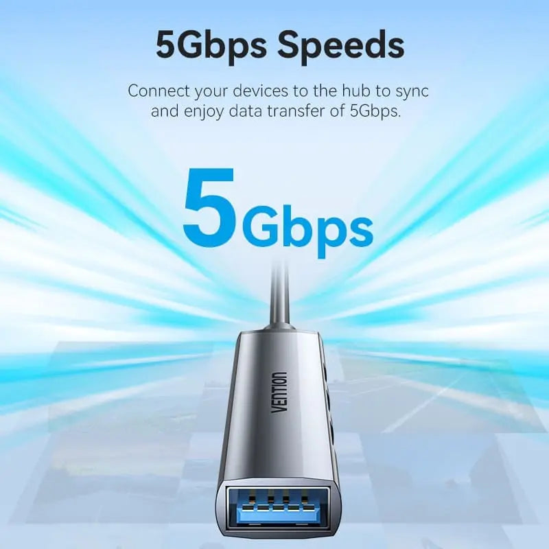 Vention 4-in-1 USB 3.0 Mini Hub - Vention