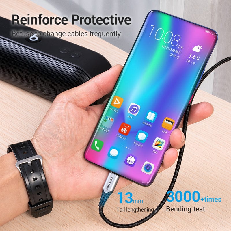 Vention USB-C to USB 2.0-A Fast Charging Cable Aluminum Alloy Type - Vention