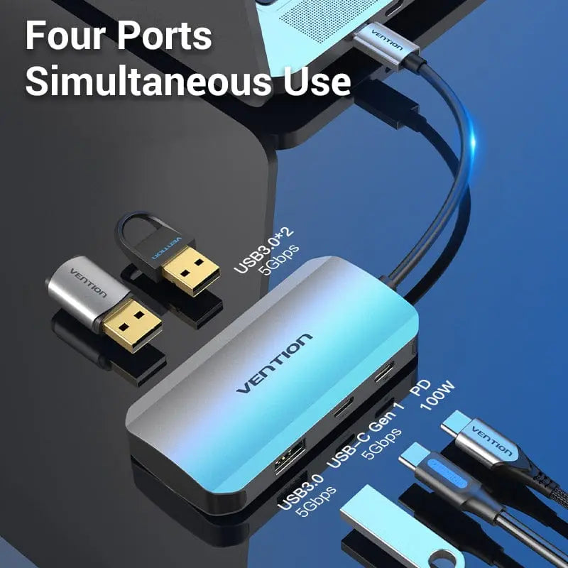 Vention 5-in-1 USB-C Hub - Vention