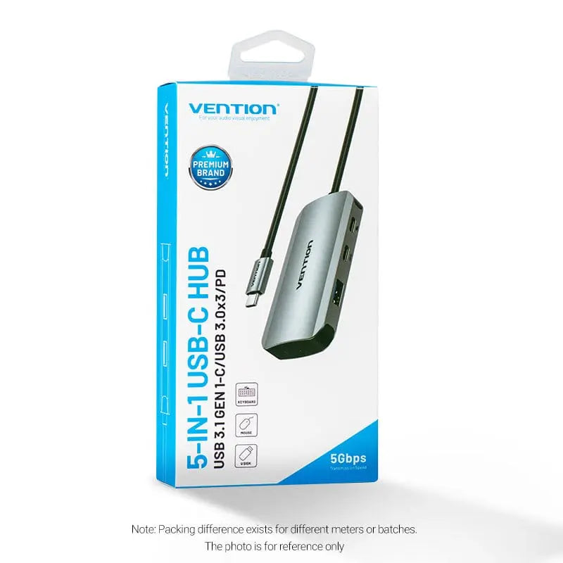 Vention 5-in-1 USB-C Hub - Vention