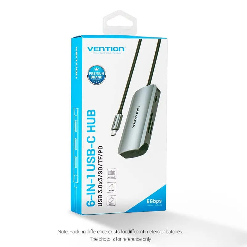 Vention 6-in-1 USB-C Hub - Vention