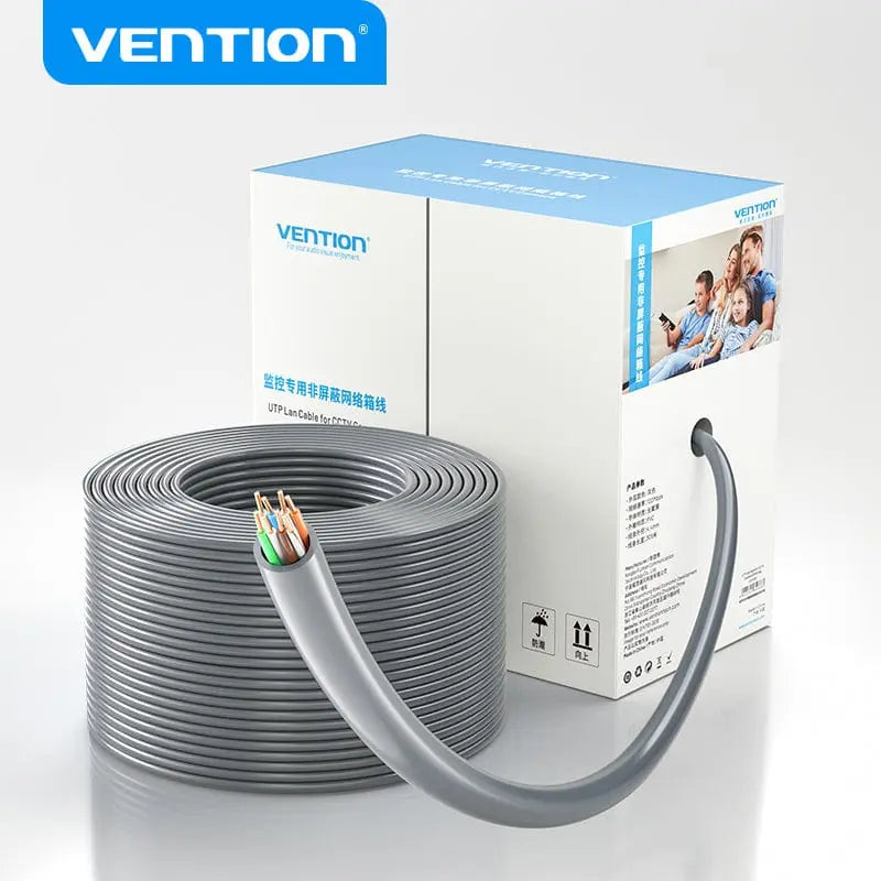 Vention UTP Lan Cable for CCTV Camera 305M Gray - Vention