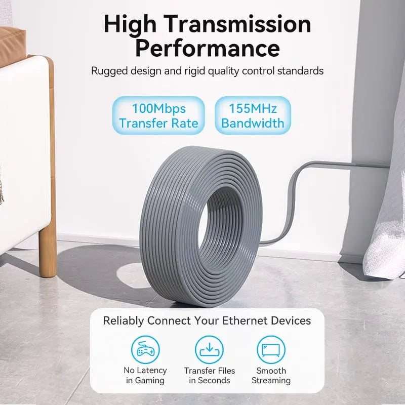Vention UTP Lan Cable for CCTV Camera 305M Gray - Vention