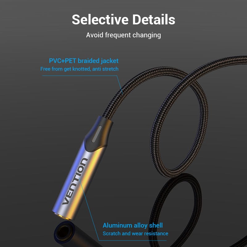 VENTION 速卖通 0.3m RCA Cable 3.5 Jack to 2 RCA Splitter Female to Female Jack 3.5 mm RCA Connecter for Amplifiers Speaker Tablet AUX Cable