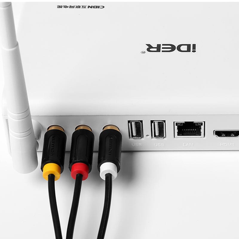 VENTION 速卖通 3RCA to 3 RCA Cable Audio Video Male to Male AV Cable Gold Plated for STB DVD TV VCD Blueplayer Amplifier Cable RCA Jack
