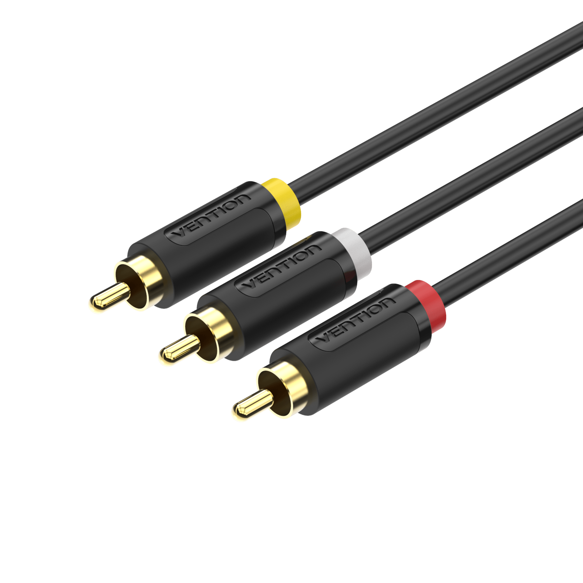 3RCA to 3 RCA Cable Audio Video Male to Male AV Cable Gold Plated for STB  DVD TV VCD Blueplayer Amplifier Cable RCA Jack