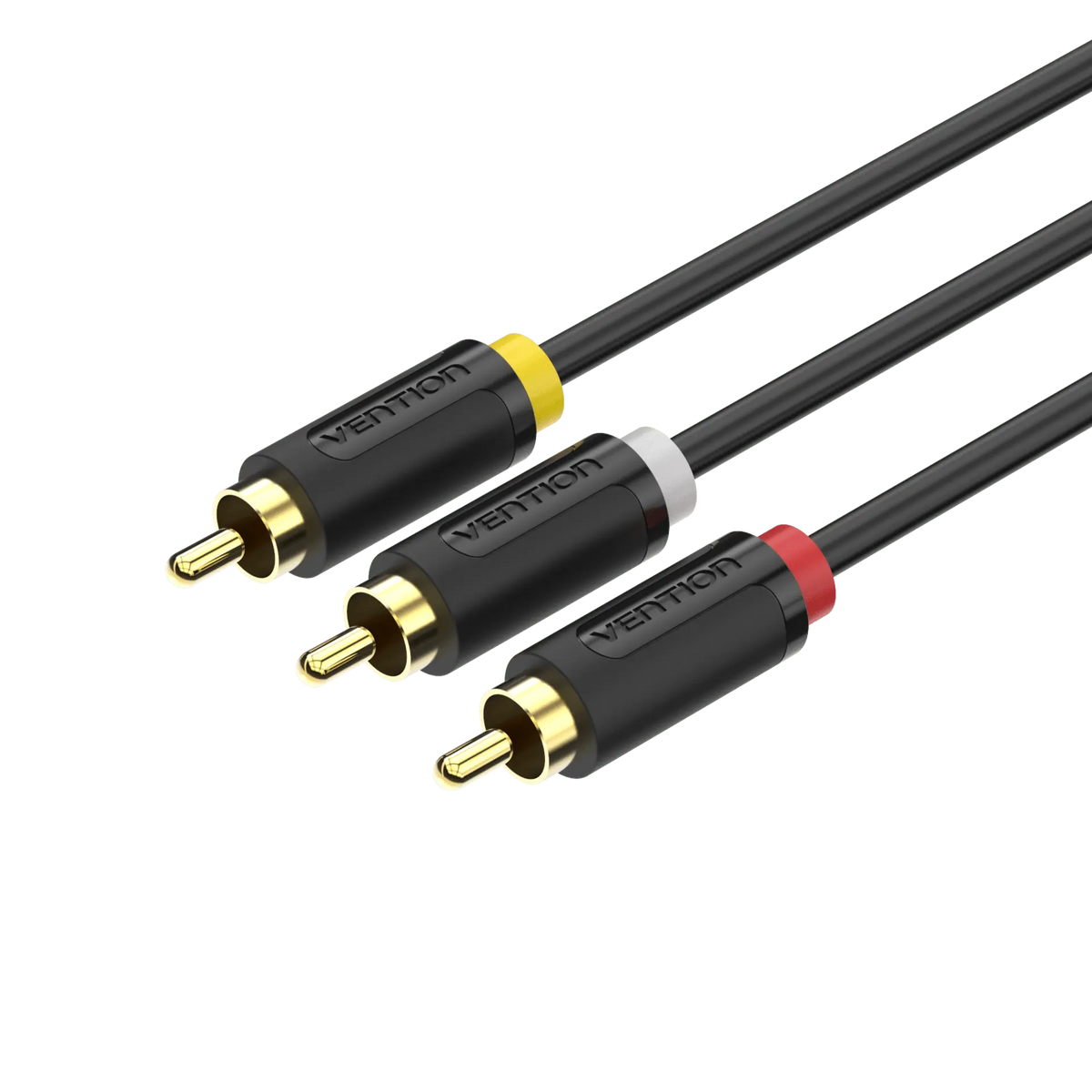 Vention 3RCA to 3 RCA Cable Audio Video Male to Male AV Cable Gold Plated for STB DVD TV VCD Blueplayer Amplifier Cable RCA Jack - Vention