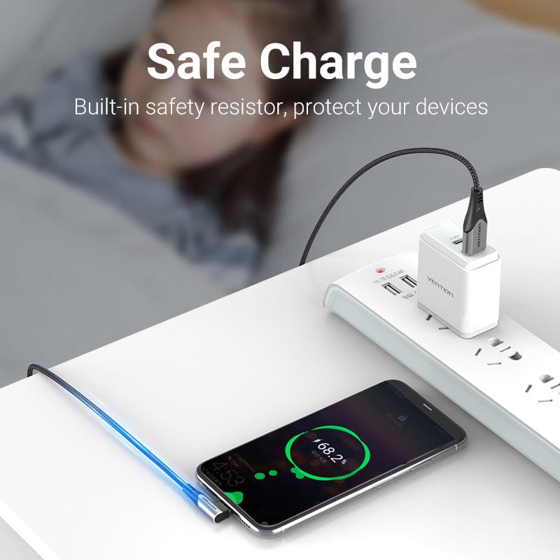 VENTION 速卖通 5A USB Type C Cable for Huawei Mate 30 P40 P30 Supercharge 40W Quick Charge 3.0 SCP Fast Charging Charger USB-C Cable