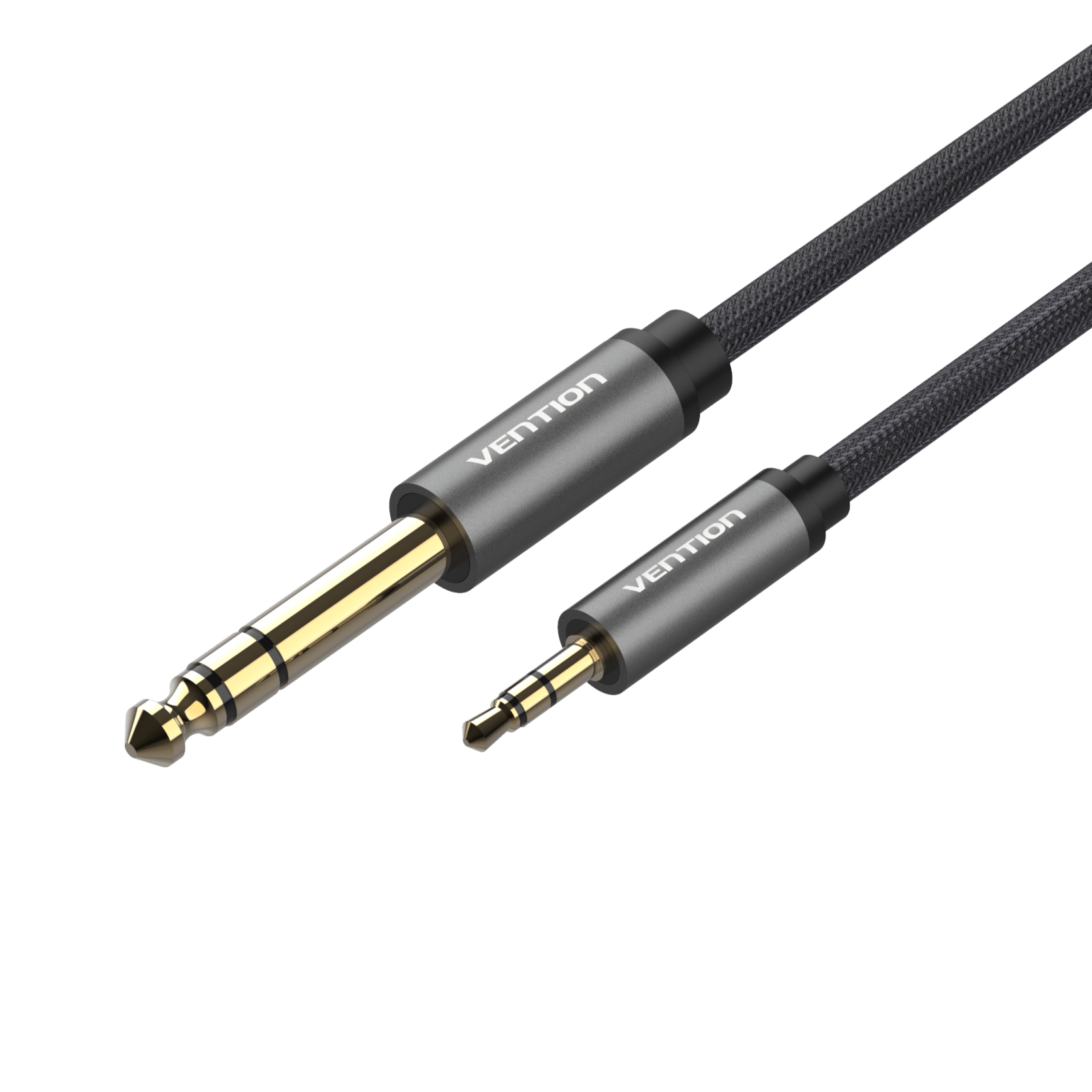 2x Jack 3.5mm To 6.35 Adapter Audio Cable For Mixer Amplifier