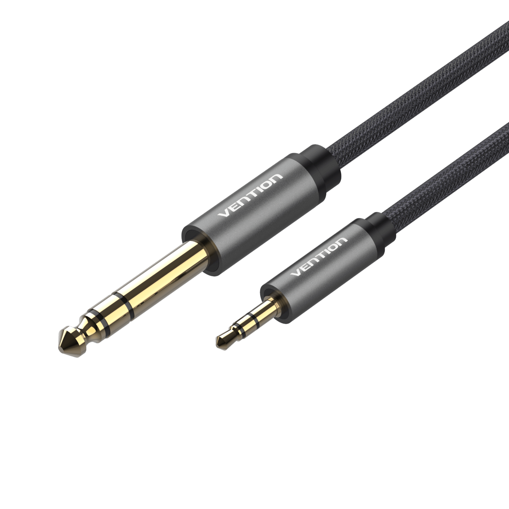 Vention 6.5 to 3.5 Jack Aux Cable Adapter for Speaker Guitar Amplifier TRS Audio Cable Jack 3.5mm to 6.5mm Audio Cable Auxiliar - Vention