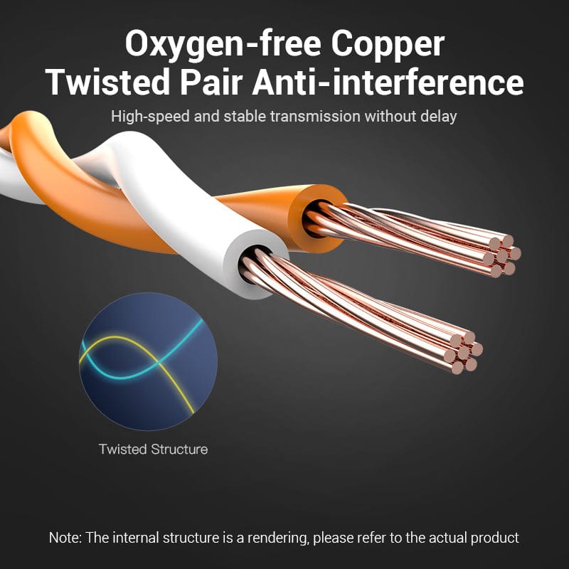 VENTION 速卖通 Cat.6A SFTP Yellow 305M Ethernet Cable 10Gbps Cat7 STP LSZH Shielded Riser Network Cord for Home Router Switch 1000ft Reel RJ45 Pacth Cable