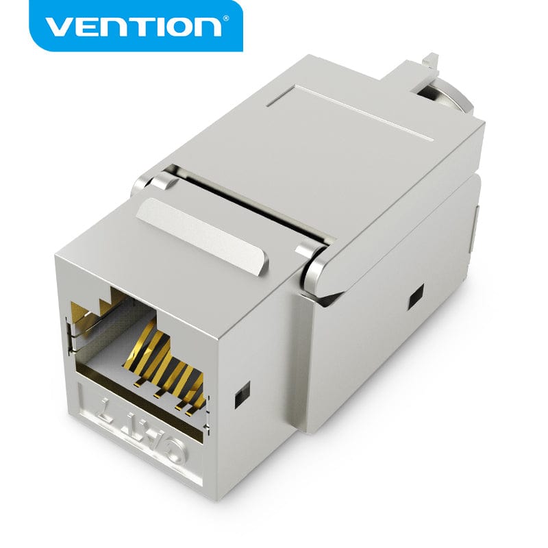 VENTION 速卖通 CAT7 Plug Cat7 Ethernet Connector RJ45 Modular Ethernet Cable Head Plug Gold-plated Cat 7 Shield Network Connector for Lan Cable