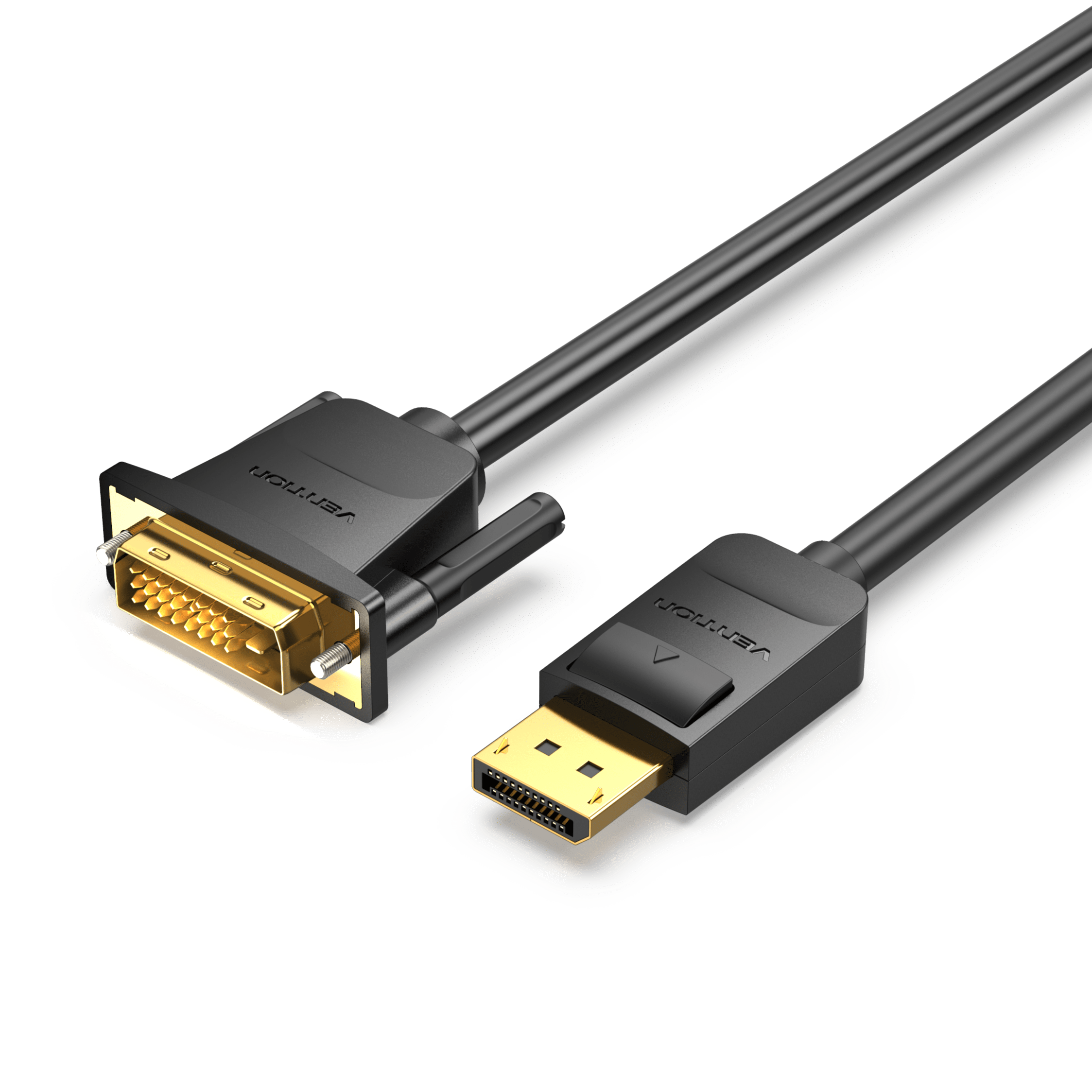 VENTION 速卖通 DisplayPort to DVI Cable DP to DVI-D 24+1 Cable 1080P DP Male to DVI Male to Cable for Projector Monitor DP to DVI Cable