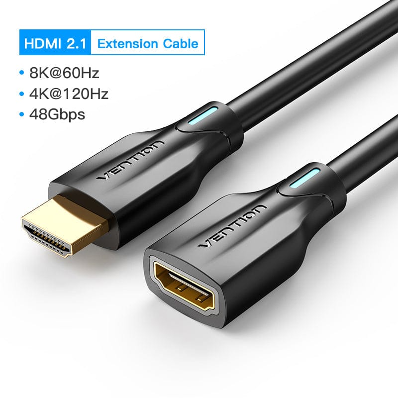 Kristus modtage Vej Extension Cable UHD 8K/60Hz HDMI Male to Female Cable Extender for PS4