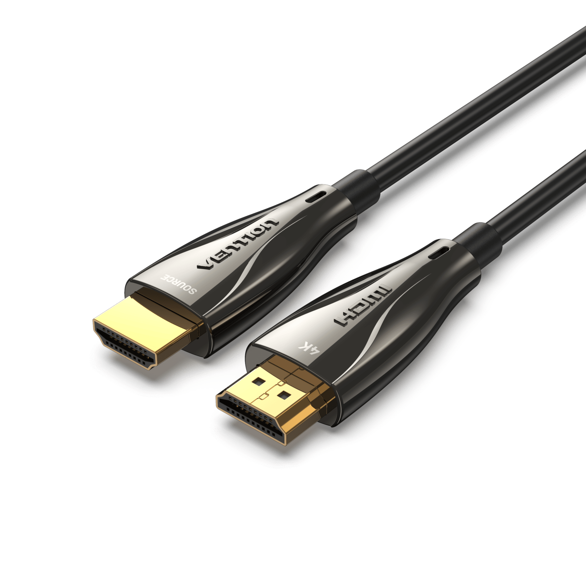 Vention Optical HDMI™ Male to Male HD Cable Black Zinc Alloy Type - Vention