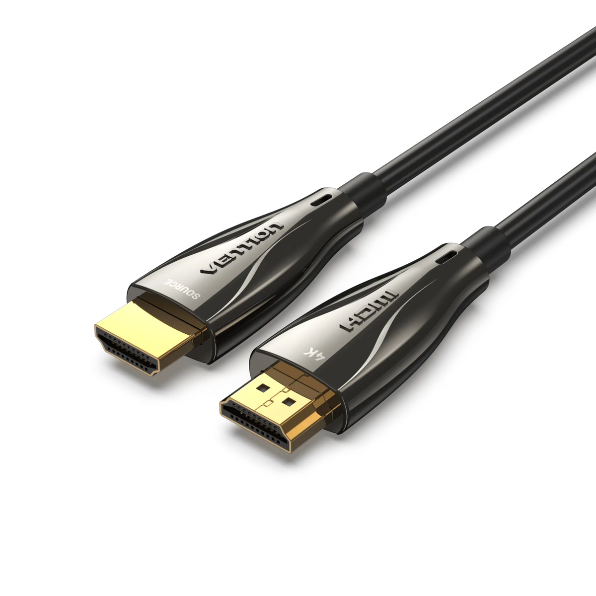 Vention Optical HDMI™ Male to Male HD Cable Black Zinc Alloy Type - Vention