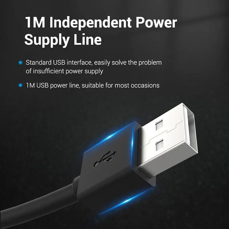 HDMI to VGA Cable HDMI™ Male to VGA Male Cable Audio Video Converter 1080P for PC TV Box Projector VGA to HDMI Cord - Vention