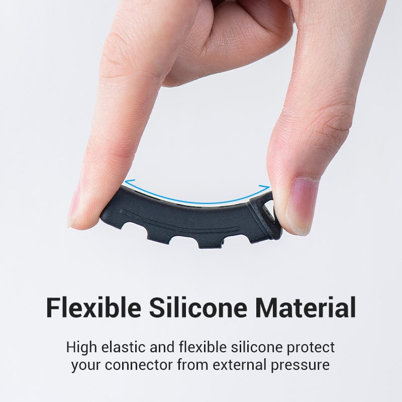 VENTION 速卖通 Magnetic Plug Case Portable Storage Box Type C Chagrer Adapter for iPhone Huawei Xiaomi Micro USB MFi Cable Organizer