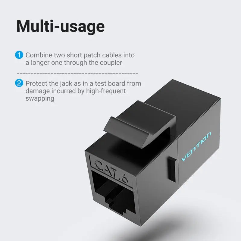 Vention Cat6 Unshielded Inline Coupler - Vention