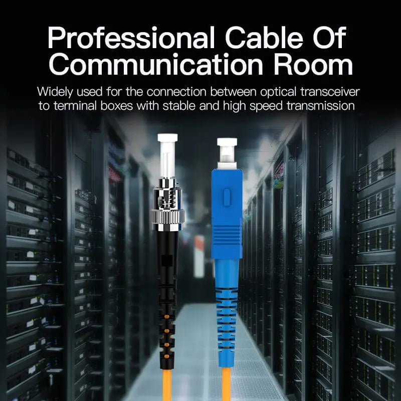 ST to SC 3M/5M/10M Optical fiber patch cord Jumper cable SM Single Mode Simplex Fiber Cable - Vention