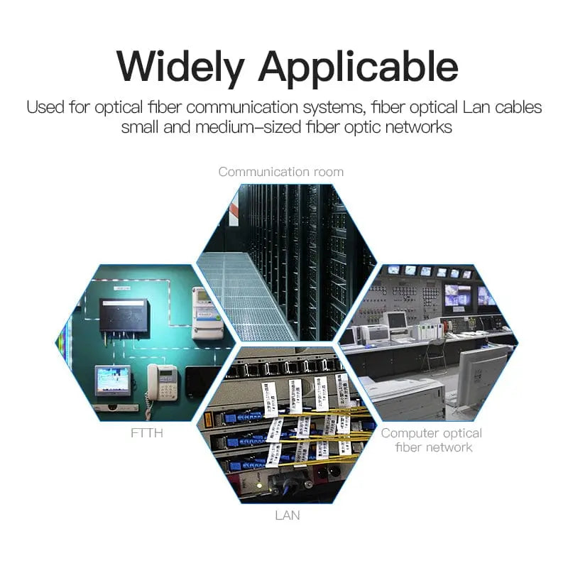 ST to SC 3M/5M/10M Optical fiber patch cord Jumper cable SM Single Mode Simplex Fiber Cable - Vention