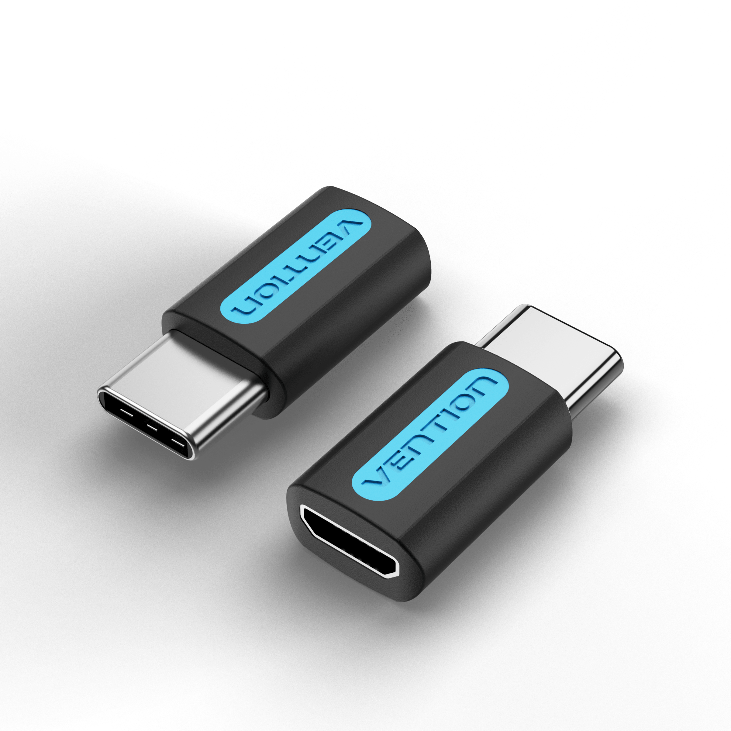 Adaptador USB tipo C OTG, adaptador Micro USB a tipo C, convertidor de