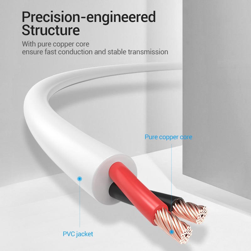 VENTION 速卖通 USB to DC 3.5mm Power Cable USB A to 3.5 Jack Connector 5V Power Supply Adapter for Fans USB HUB DC 5.5mm Charging Cable