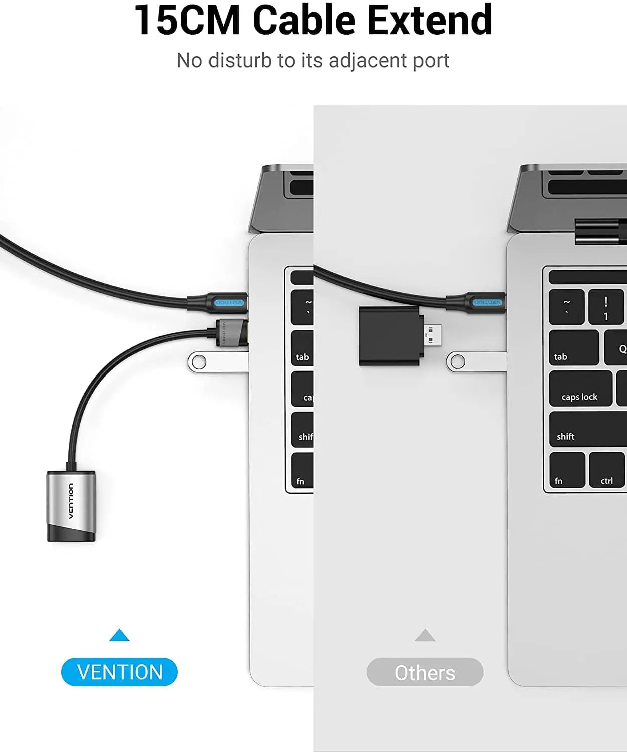 Vention USB External Sound Card 0.15M Gray Metal Type - Vention