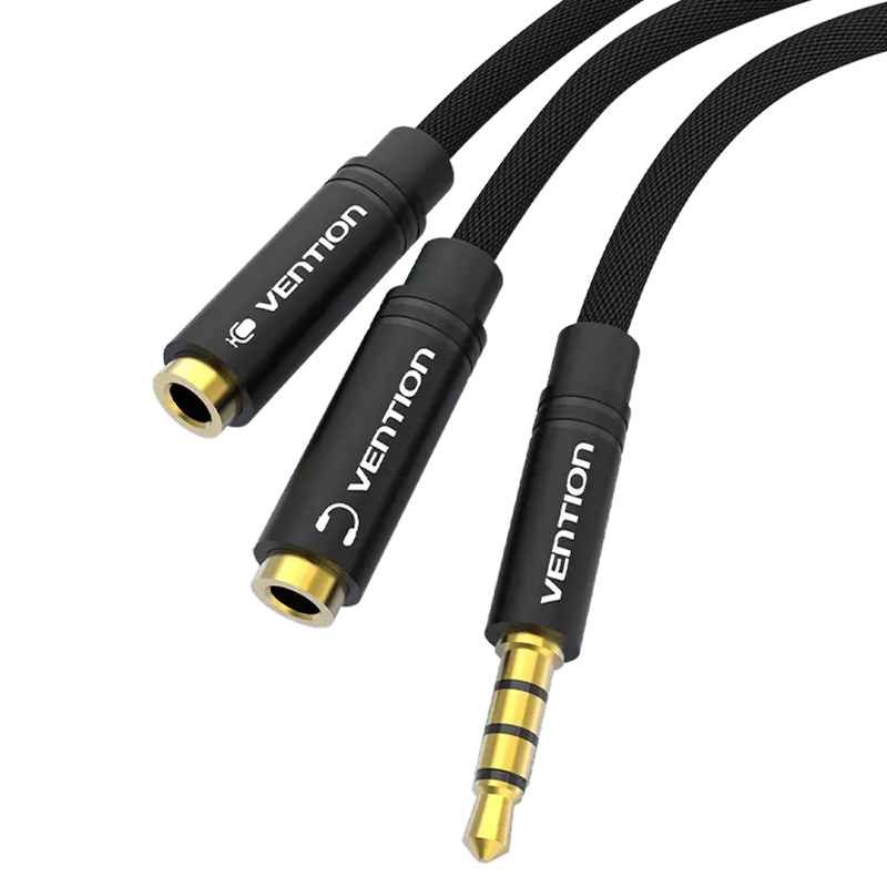 Vention 4 Pole 3.5mm Audio Splitter Cable - Vention