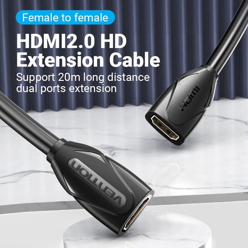 Patent Cornwall Hold op HDMI Extension 4K/60Hz Cable HDMI 2.0 Female to Female Cable Extender