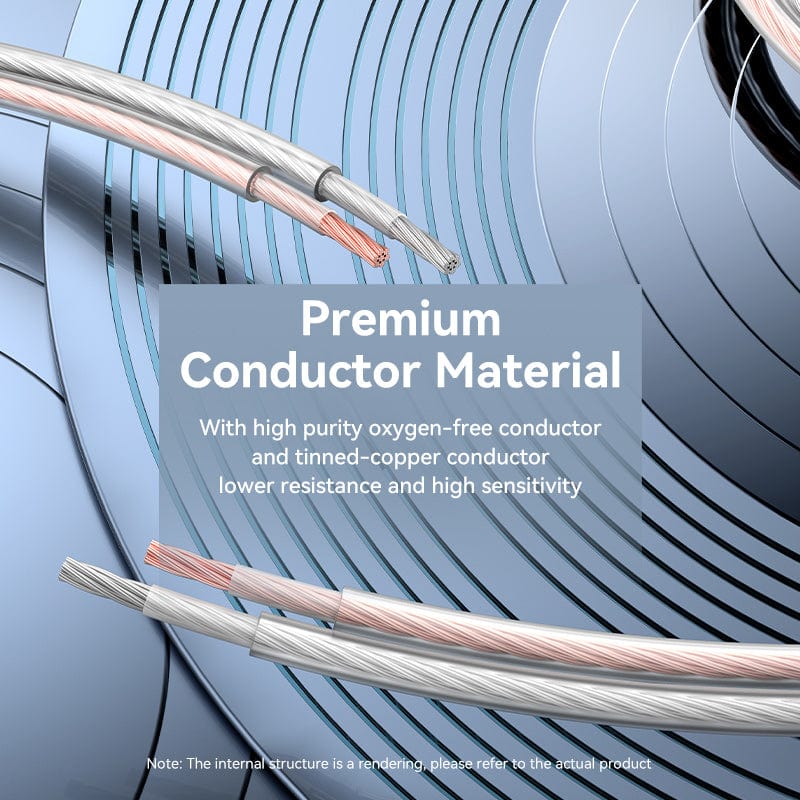 VENTION 2*100 Core Engineering Speaker Cable 100M Transparent