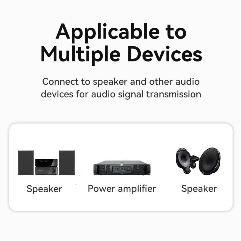 VENTION 2*100 Core Engineering Speaker Cable 100M Transparent