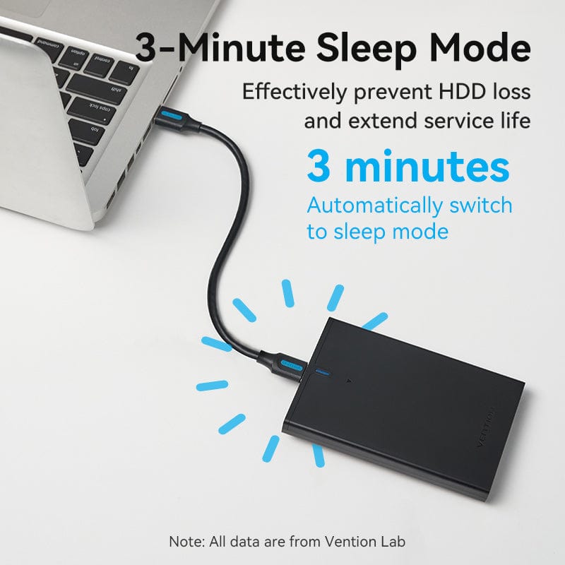 VENTION 2.5 Inch SATA Hard Drive Enclosure