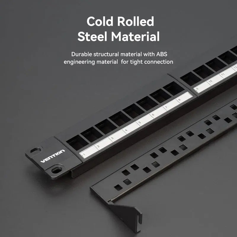 Vention Blank Keystone Patch Panel - Vention