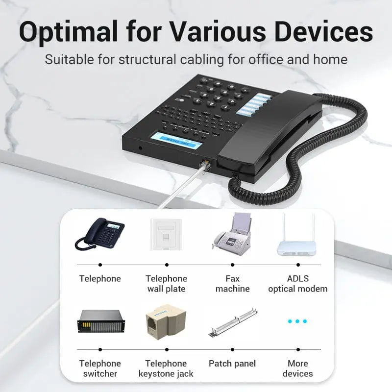 Vention RJ11 Bulk Cable - Vention