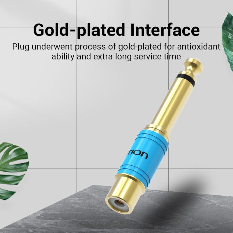 VENTION 6.5mm Male to RCA Female Audio Adapter
