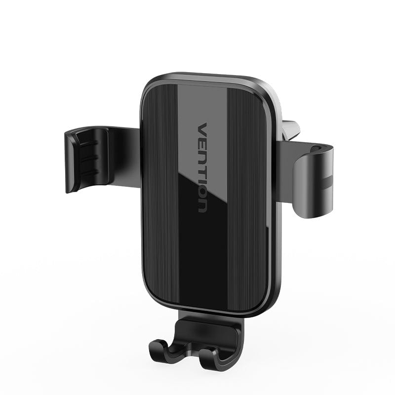 VENTION Auto-Clamping Car Phone Mount With Duckbill Clip Black Square Type