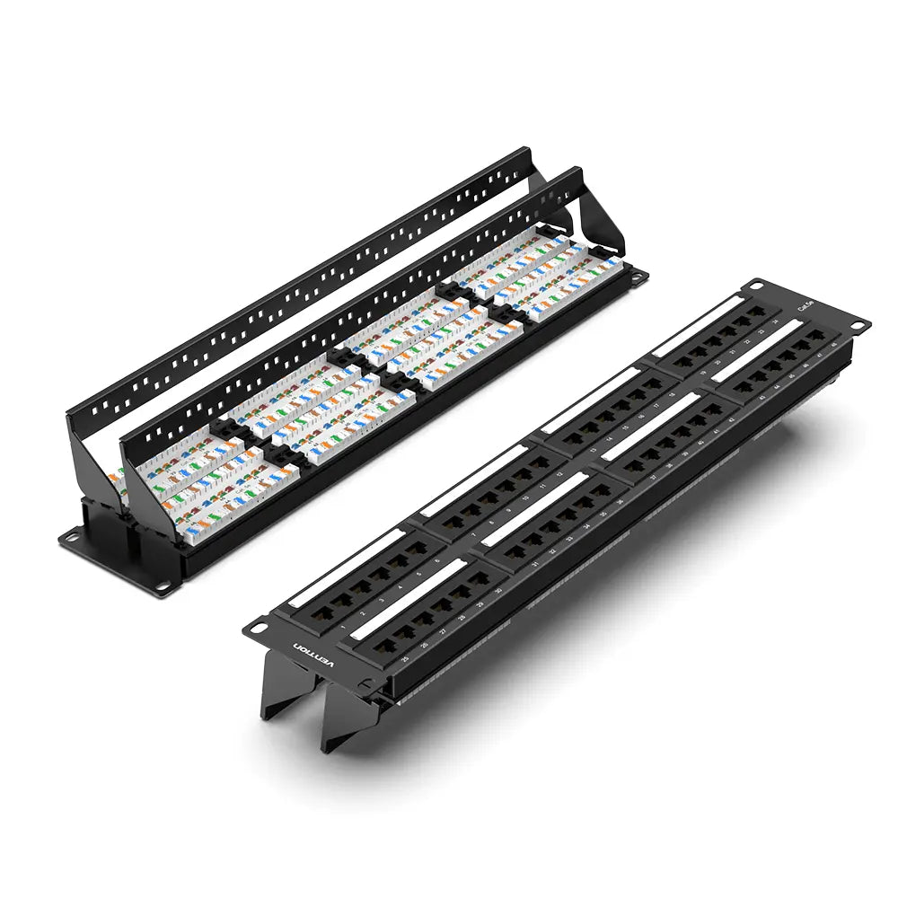 Vention Cat.5E 48 Ports UTP Patch Panel - Vention