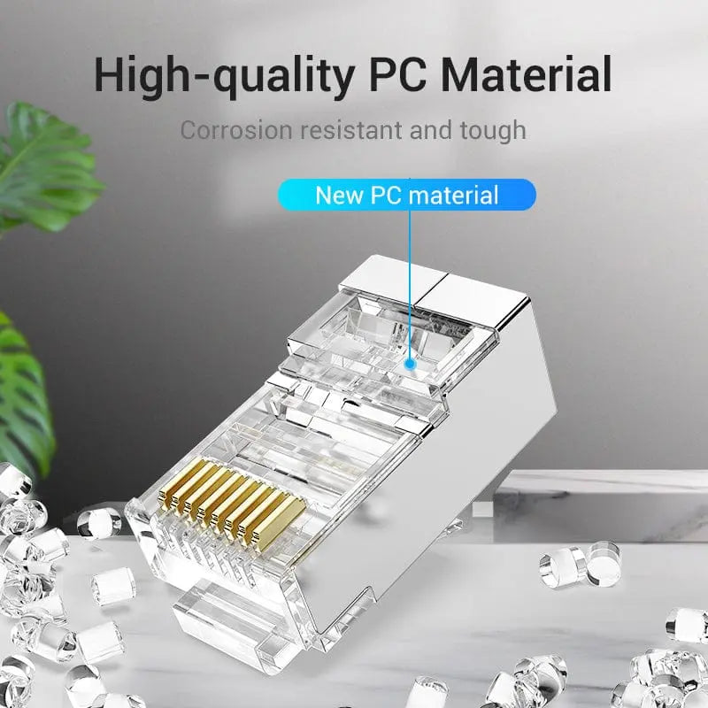 Vention Cat.5E FTP RJ45 Modular Plug Transparent - Vention