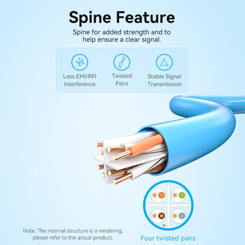 VENTION Cat.6 UTP Lan Cable 305M Blue